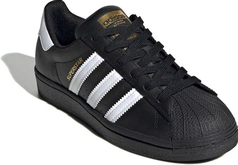 zwarte courtset adidas leer|Zwarte adidas Leren sneakers voor dames .